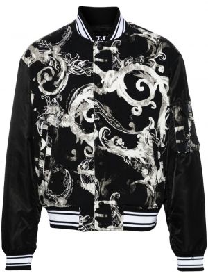 Jeansjacke mit print Versace Jeans Couture