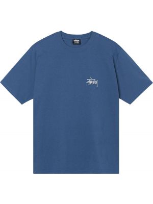 Базовая футболка Stussy синяя