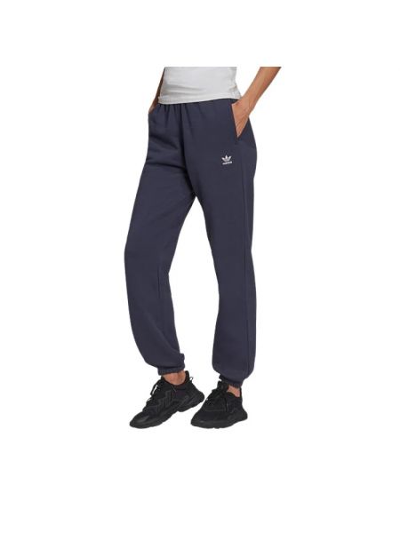 Pantalon de joggings en polaire Adidas Originals bleu