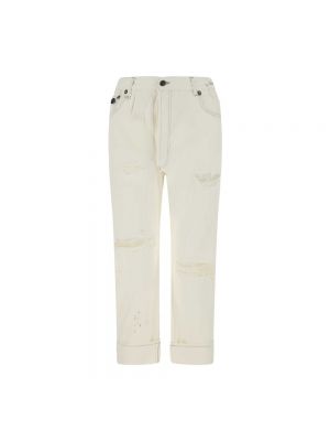 Mom jeans R13, biały