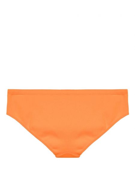 Siuvinėtas bikinis Miu Miu oranžinė