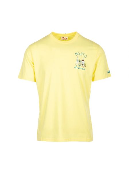 T-shirt Mc2 Saint Barth gelb