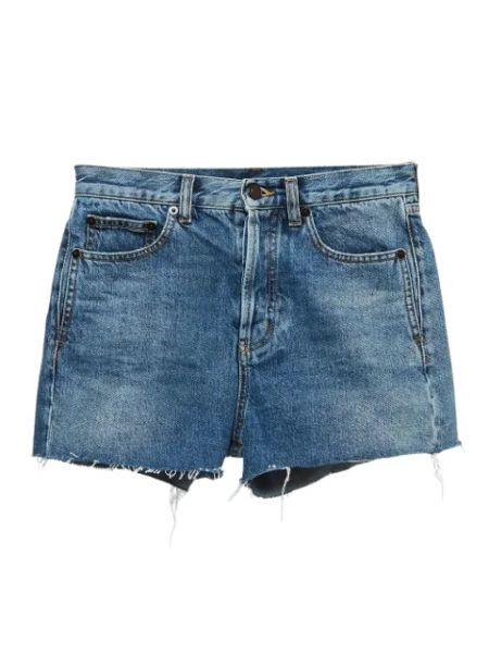 Retro jeans shorts Yves Saint Laurent Vintage blau