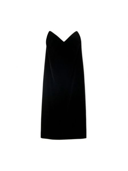 Czarna sukienka midi Loewe