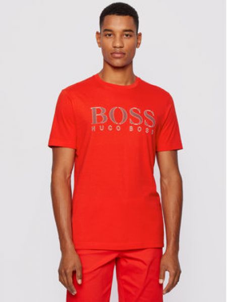 Червона футболка Boss
