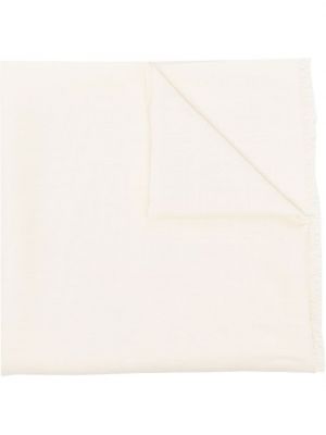 Плетен шал Toteme бяло