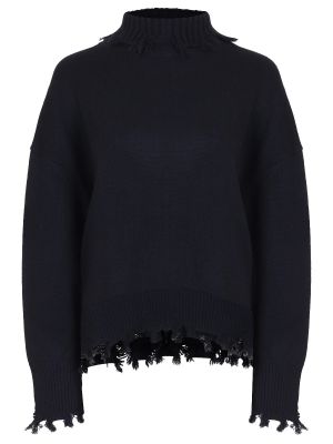 Кашемировый свитер Addicted черный