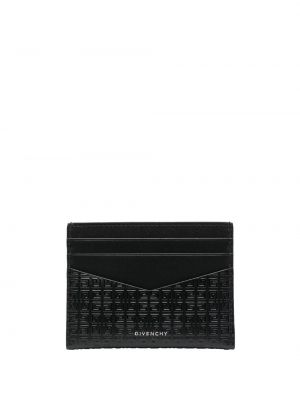 Raštuotas piniginė Givenchy juoda