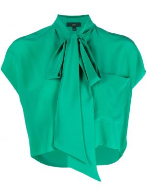 Блуза с панделка Jejia зелено