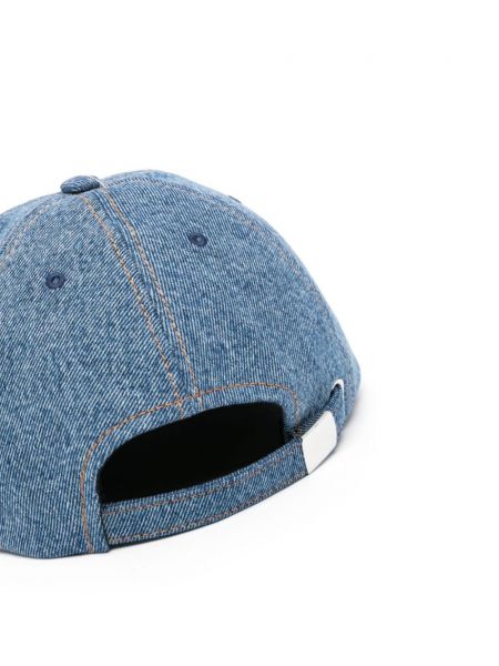 Kepurė su snapeliu Lanvin mėlyna