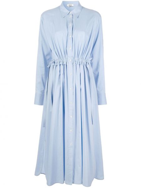 Рубашка платье с завязками Jason Wu, синее