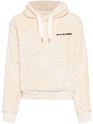 Fleece hoodie Marant Etoile beige