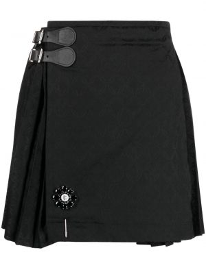 Plisované žakárové mini sukně Charles Jeffrey Loverboy