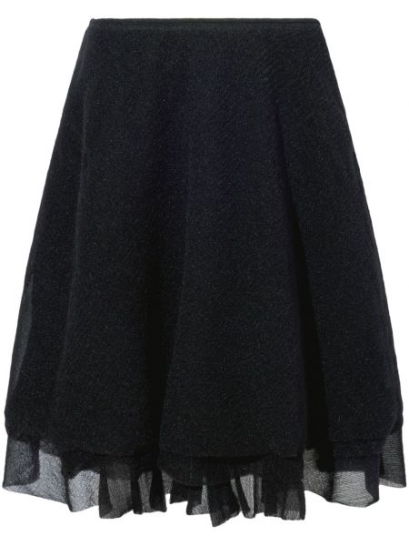 Černé asymetrické sukně Proenza Schouler