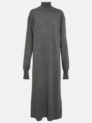 Polotröja i kashmir Jil Sander grå