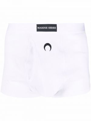 Brodert shorts Marine Serre hvit