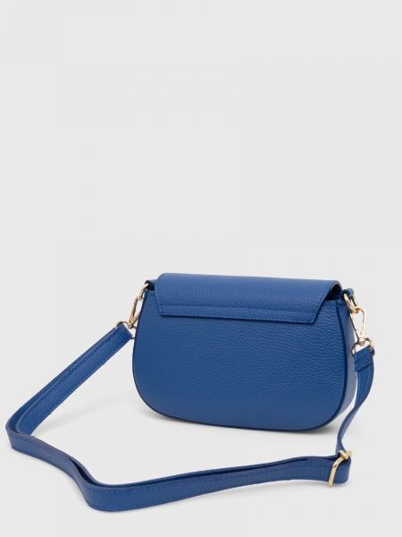 Bőr táska táska Answear Lab kék