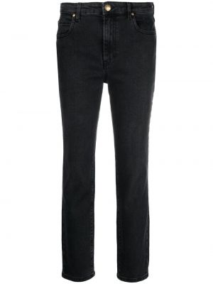 Skinny fit-jeans Pinko svart