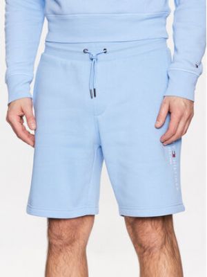 Športové šortky Tommy Hilfiger - modrá
