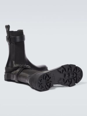 Kožené chelsea boots Givenchy čierna