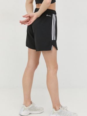 Magas derekú rövidnadrág Adidas Performance fekete