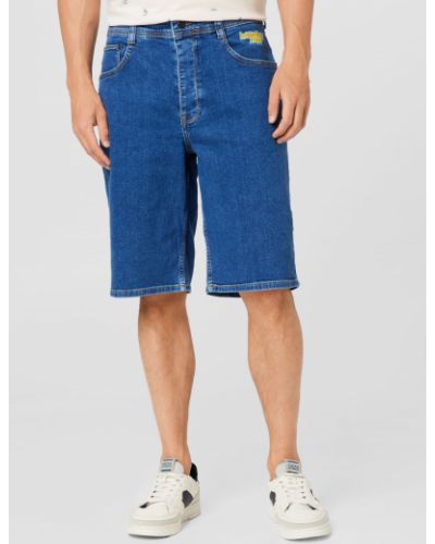 Shorts en jean large Homeboy bleu