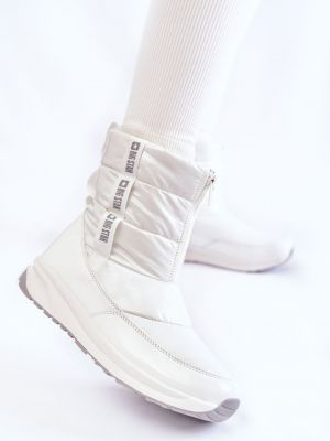 Μπότες με μοτίβο αστέρια Big Star Shoes λευκό