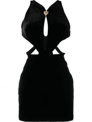 Мини рокля Roberto Cavalli черно