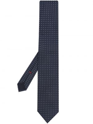 Puntíkatá kravata s výšivkou Lady Anne modrá