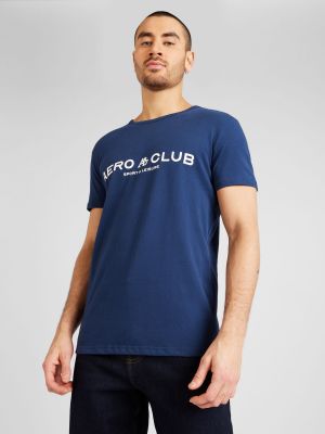 Marškinėliai Aéropostale mėlyna