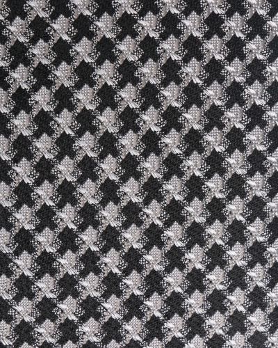 Corbata de seda de tejido jacquard Tom Ford gris