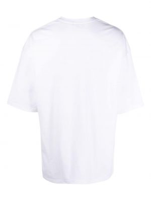 T-shirt aus baumwoll mit print Comme Des Garçons Homme weiß