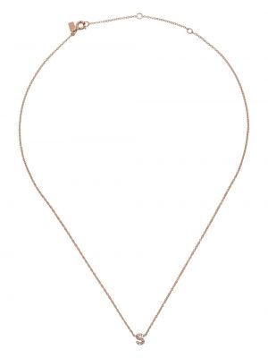 Ogrlica iz rožnatega zlata Ef Collection