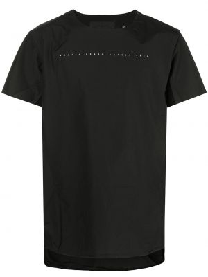 T-shirt mit print Mostly Heard Rarely Seen schwarz