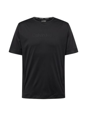 Αθλητική μπλούζα Calvin Klein Sport μαύρο