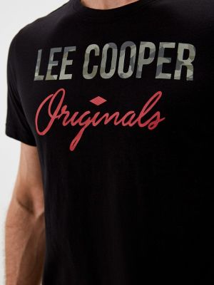 Льняная футболка Lee Cooper
