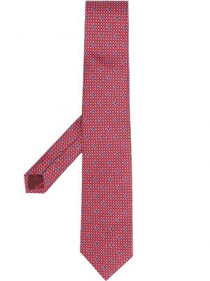 Cravată Salvatore Ferragamo roșu