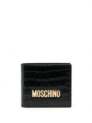 Leder geldbörse Moschino