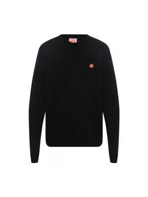 Sweter wełniany Kenzo czarny