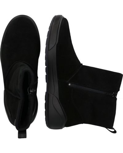 Členkové topánky Legero čierna
