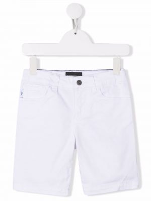 Jeans-shorts for jenter Emporio Armani Kids hvit