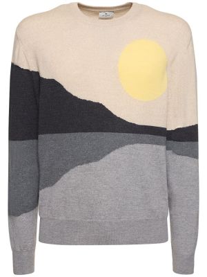 Suéter de lana de punto Etro