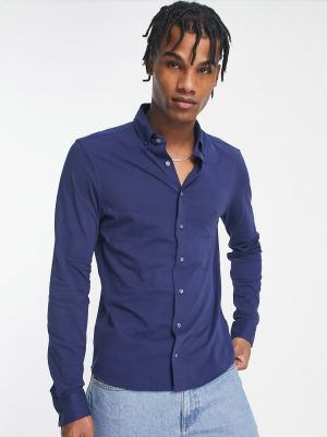 Рубашка Calvin Klein синяя