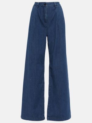 Pantalon taille haute Ag Jeans bleu