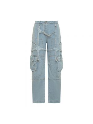 Jeansy relaxed fit Off-white