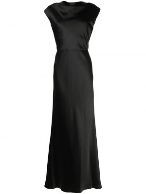 Αμάνικη μάξι φόρεμα Amsale μαύρο