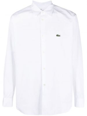Bavlnená košeľa s výšivkou Comme Des Garçons biela