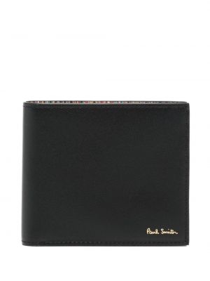 Usnjena denarnica Paul Smith črna
