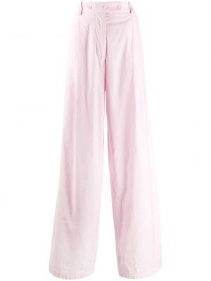 Pantalones bootcut Maison Flaneur rosa