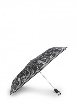 Černý deštník Karl Lagerfeld
